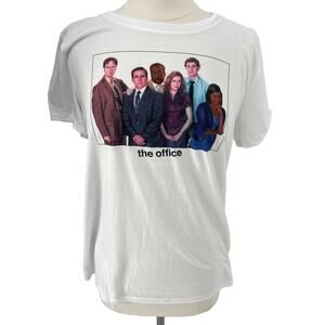 THE OFFICE NBC Sheer Graphic Tee SZ LARGE